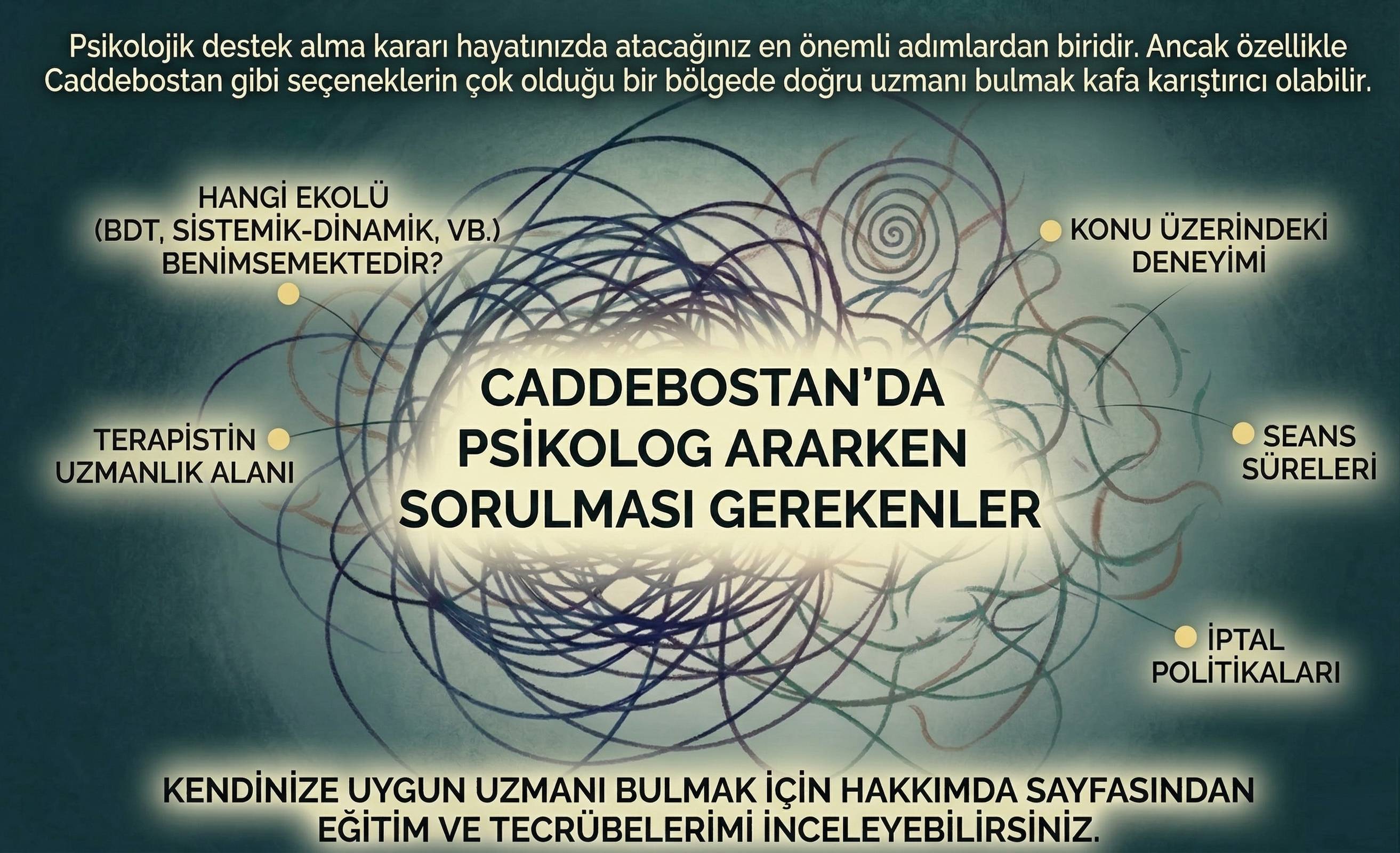 Caddebostan Psikolog Arayışı